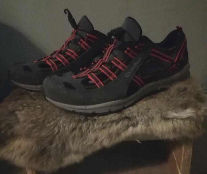 Quechua heren hike/wandel zomer schoenen, mt 44 *NIEUW*, Kleding | Heren, Schoenen, Zwart, Nieuw, Wandelschoenen of Bergschoenen