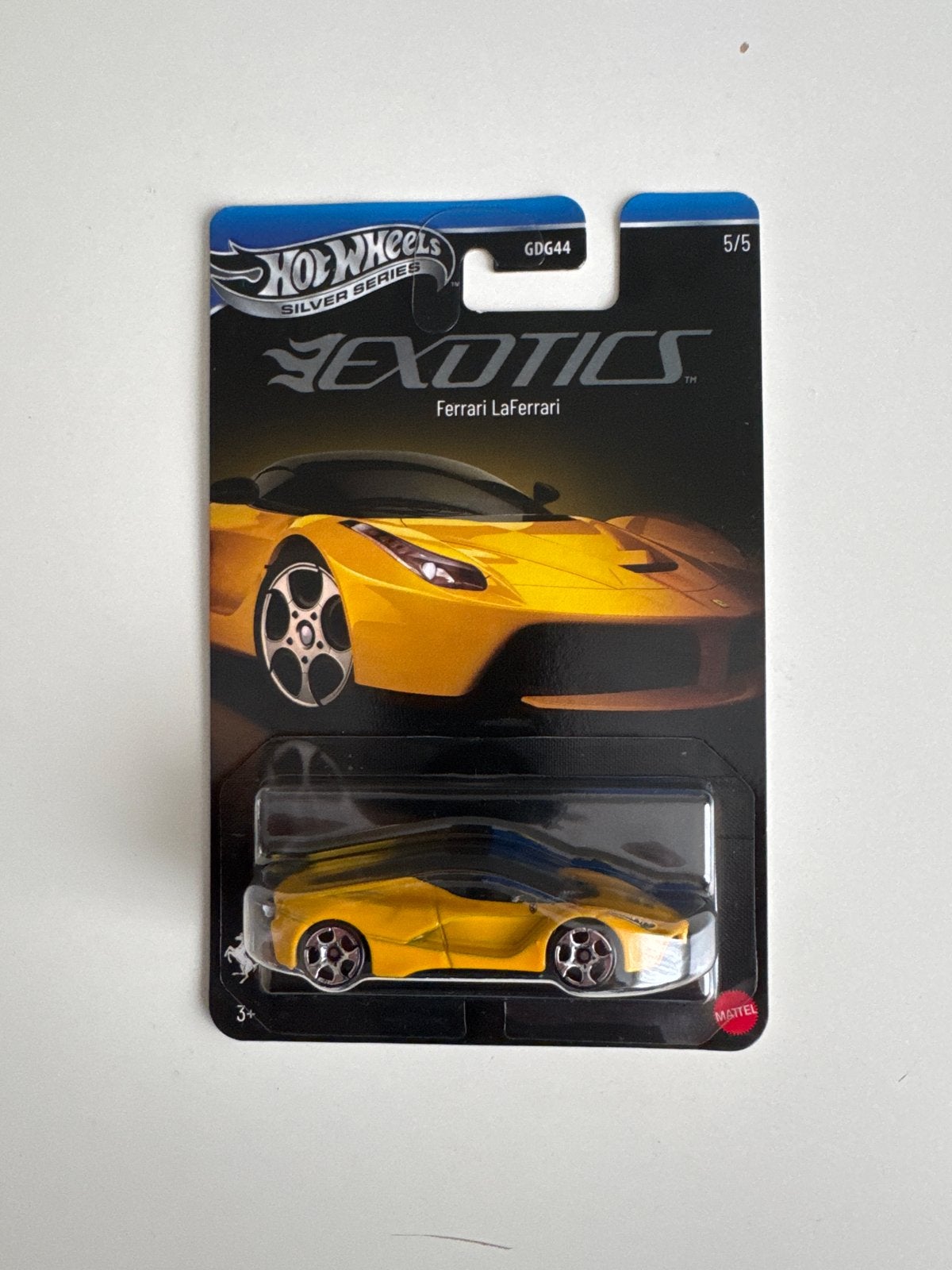 Hot Wheels Ferrari LaFerrari - Silver Series Exotics, Ophalen, Nieuw, Auto