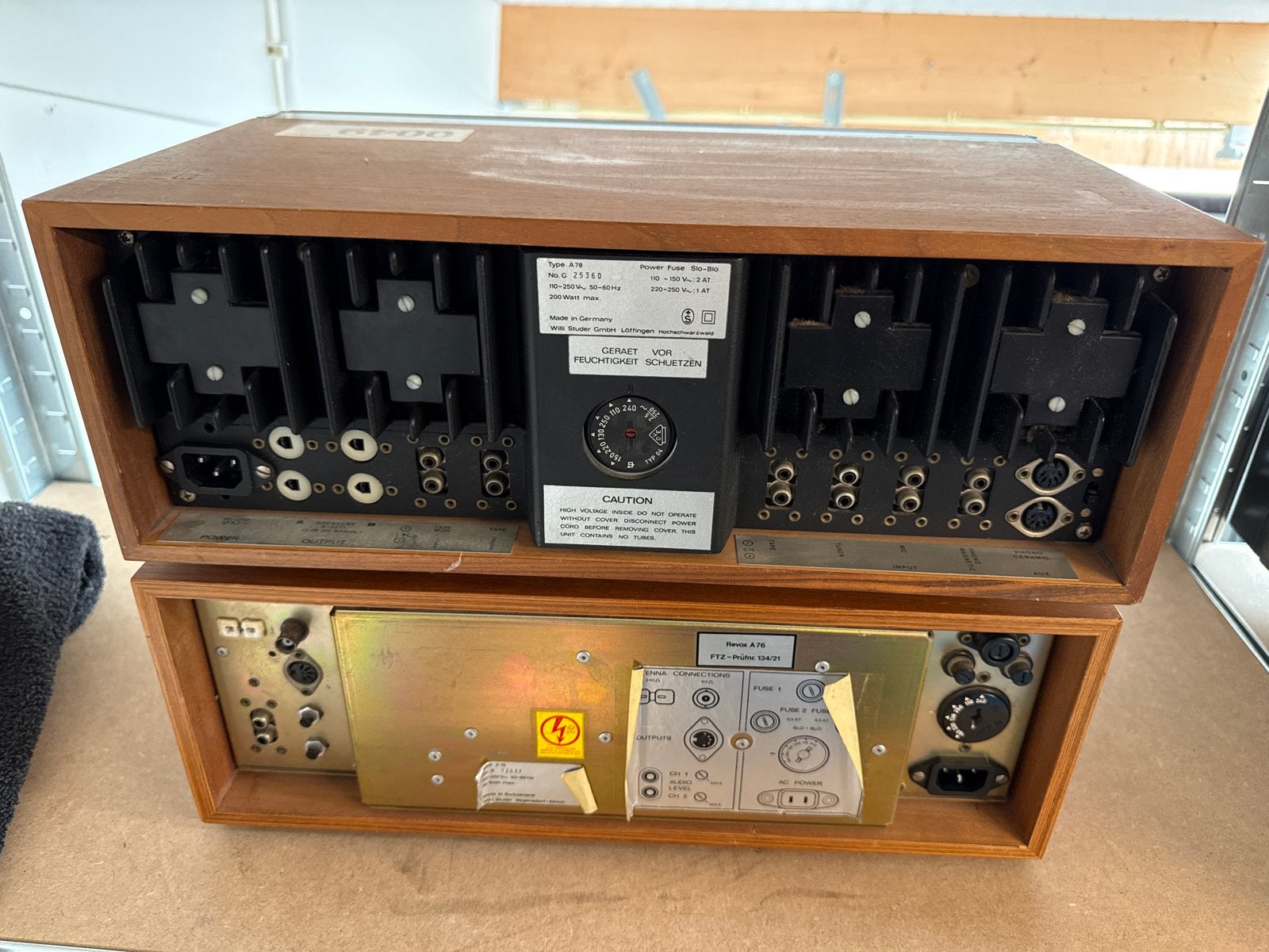 Foto 4 van Revox A78 Versterker & A76 Tuner - Vintage Audio Set