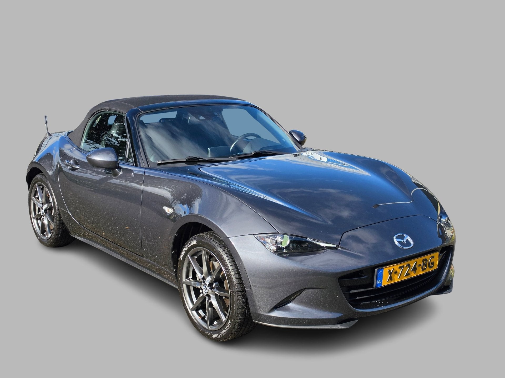 Mazda MX-5 2.0 SkyActiv-G 160 GT-M Navi, Clima, zeer mooi, Auto's, Keurmerk '100% Onderhouden', 1998 cc, 4 cilinders, Cabriolet