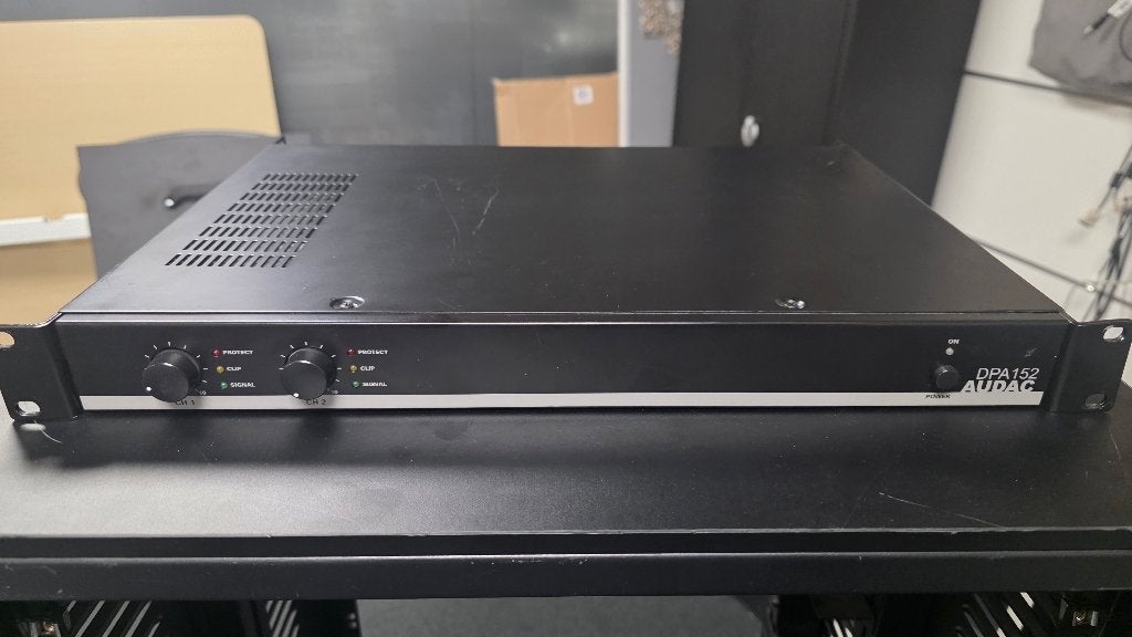 AUDAC DPA152 Versterker, Zo goed als nieuw, 120 watt of meer, Stereo, Ophalen