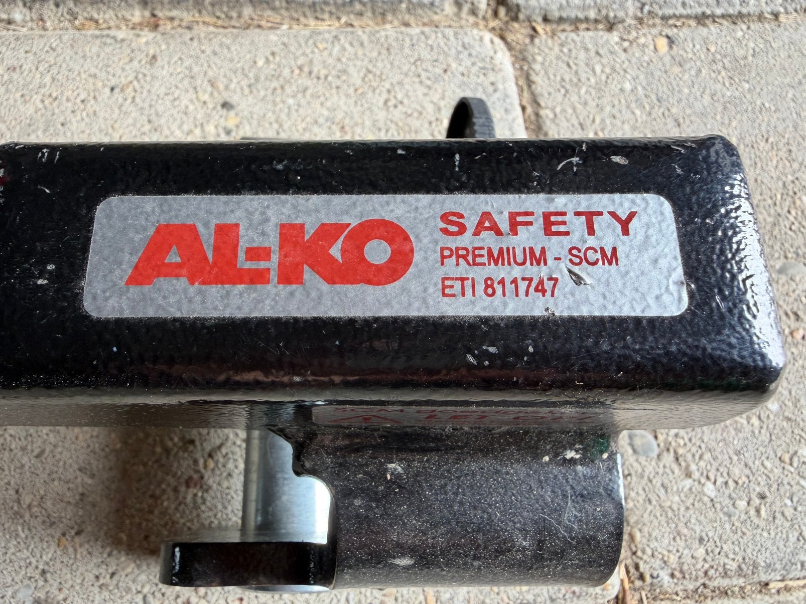 AL-KO Safety Premium SCM ETI 811747 disselslot caravan, Caravans en Kamperen, Ophalen, Gebruikt