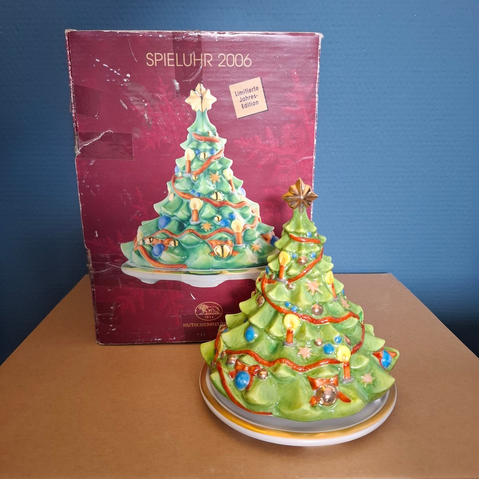 Hutschenreuther muziekdoos  kerstboom, Ophalen