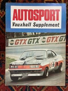 Vauxhall Autosport Supplement (jaren 70) met bonus poster, Ophalen of Verzenden, Gebruikt, Auto's