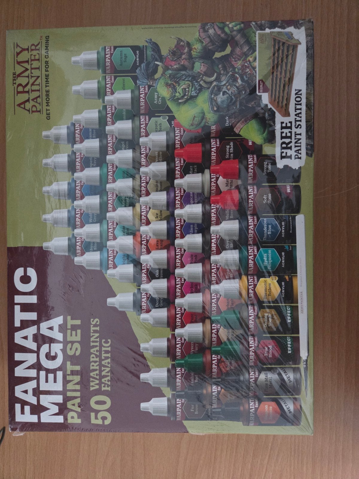 The Army Painter Fanatic Mega Paint Set - 50 WarPaints, Ophalen of Verzenden, Nieuw, Acrylverf