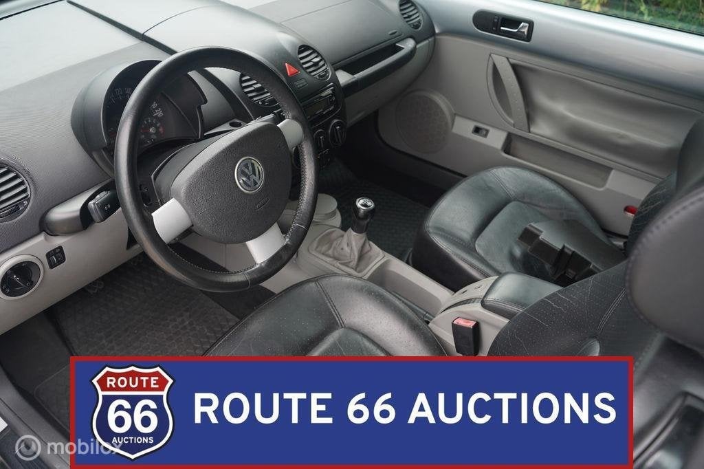 Volkswagen New Beetle Cabriolet | 2003 | Route 66 Auctions, Gebruikt, Beetle (Kever), Overige carrosserieën, Zwart