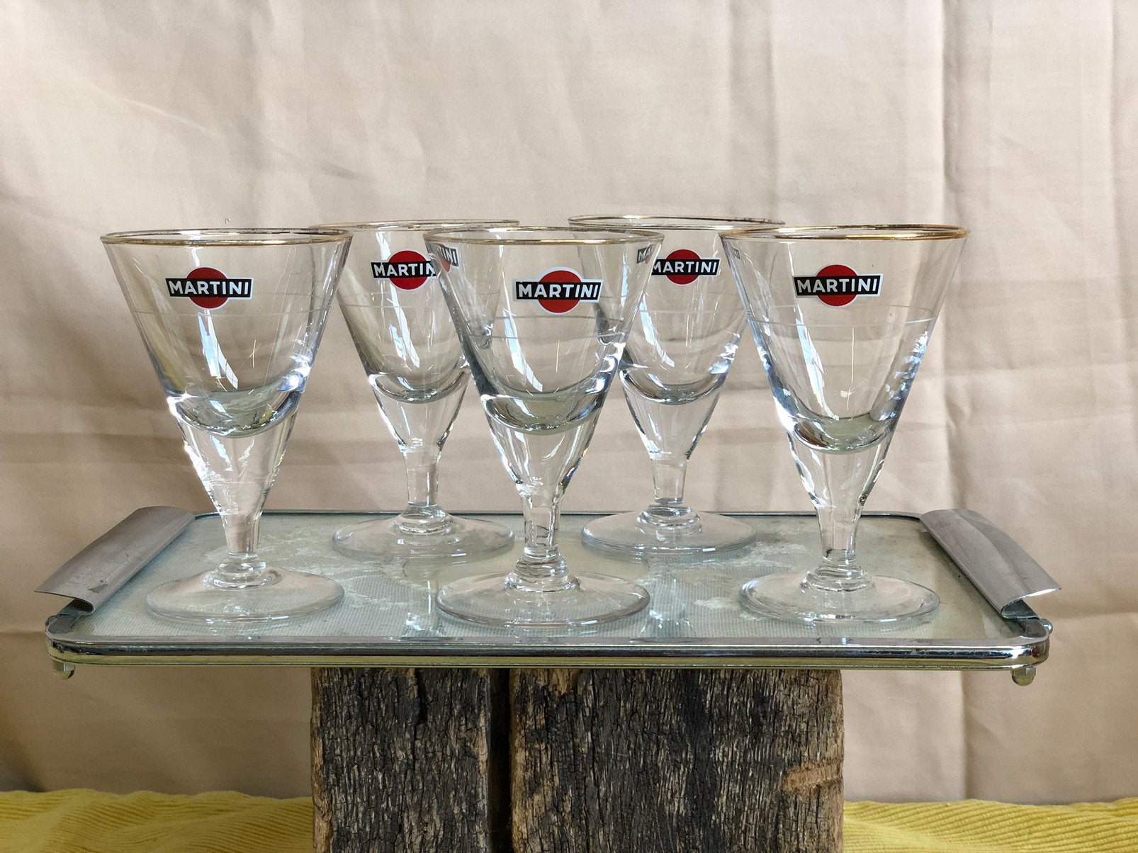 Set martini glazen - 5 stuks, Ophalen