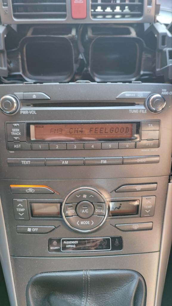 Toyota Auris Radio/CD-speler, Auto diversen, Autoradio's, Gebruikt, Ophalen of Verzenden