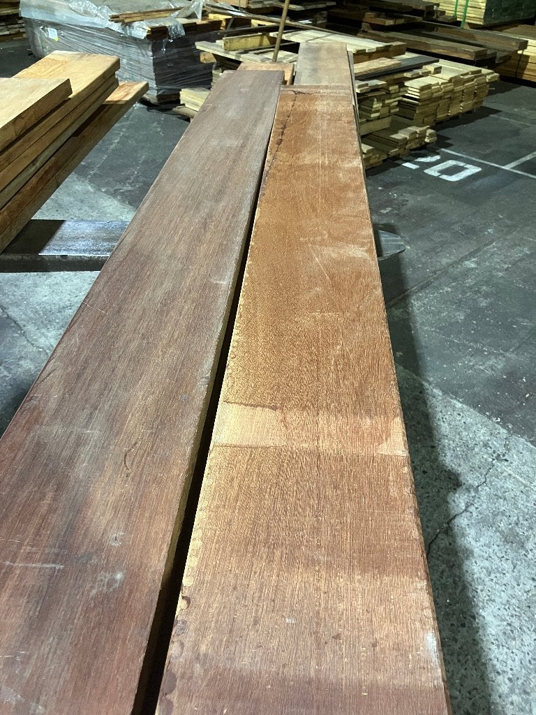 planken-vlonderplanken-Hardhout/Massaranduba-28x178/188 mm, Ophalen, Nieuw, Hout