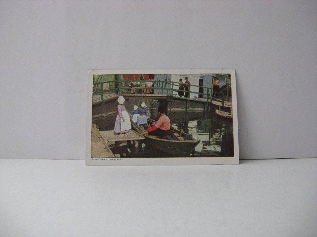 Volendam Bootje varen, Verzenden, Voor 1920, Gelopen, Noord-Brabant