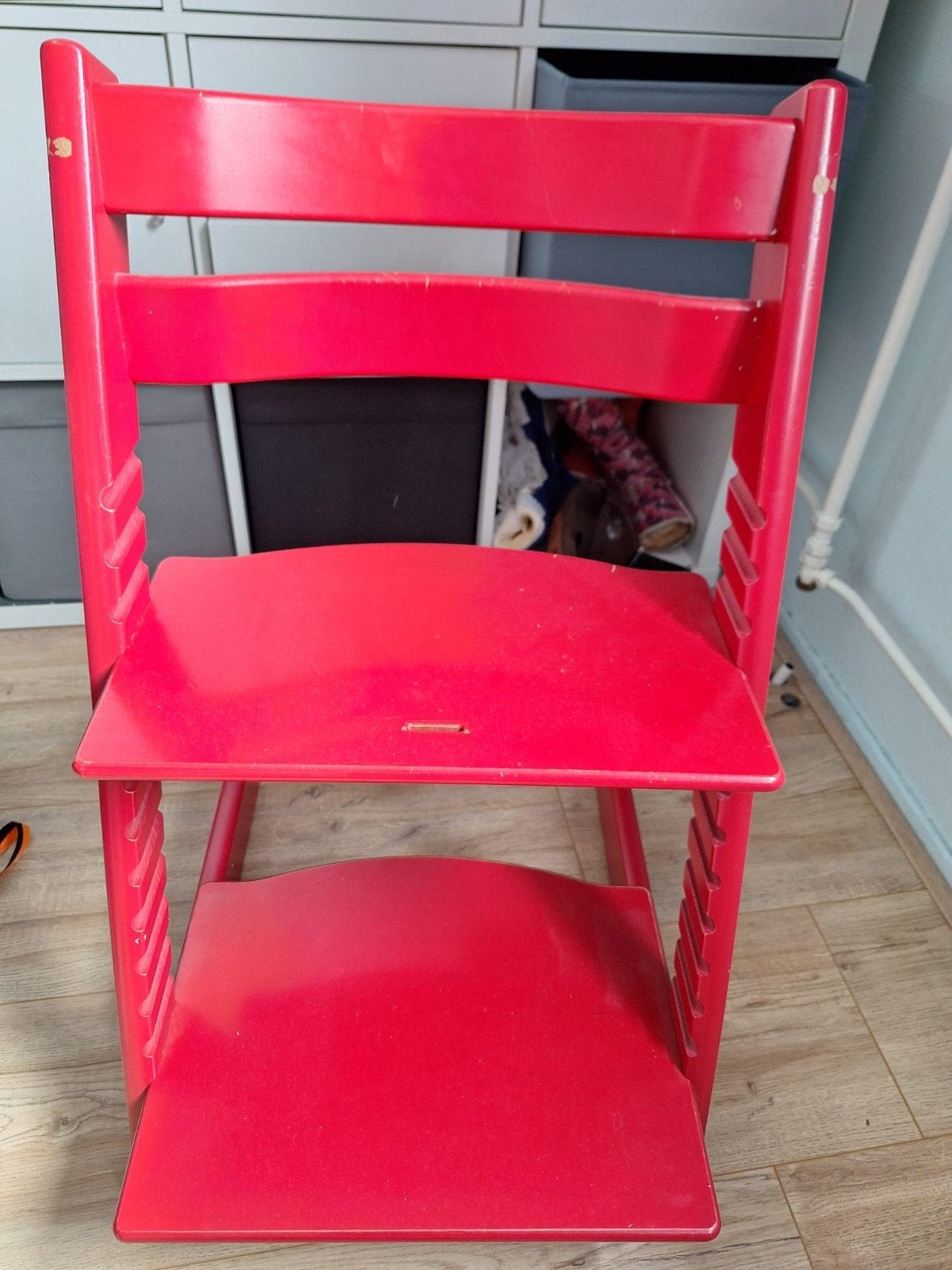 Stokke Tripp Trapp kinderstoel - Rood, Ophalen, Gebruikt, Meegroeistoel