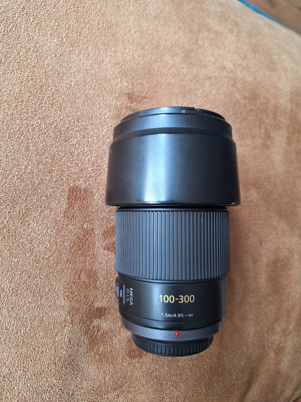 Panasonic Lumix G Vario 100-300mm f/4.0-5.6 Power O.I.S., Ophalen of Verzenden, Zo goed als nieuw, Telelens, Zoom
