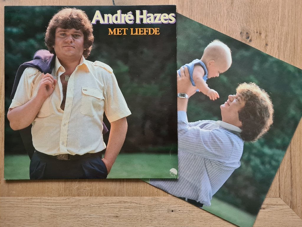 ANDRÉ HAZES - Met liefde ( LP ), LP, Ophalen of Verzenden, Zo goed als nieuw, Levenslied of Smartlap