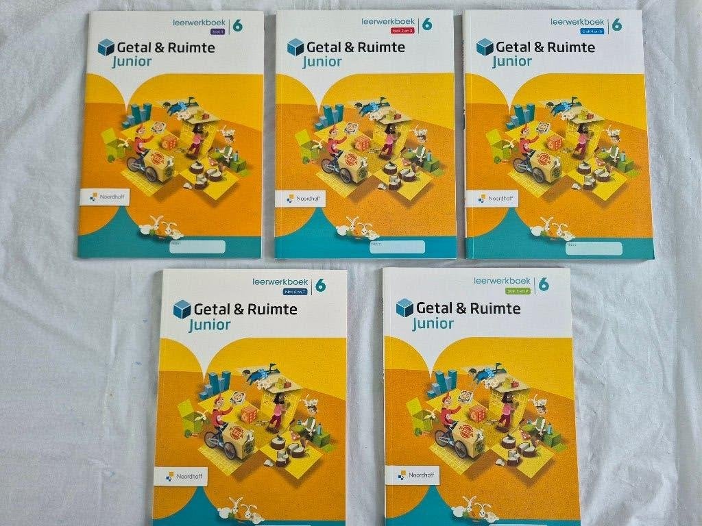 Getal en Ruimte -Groep 6-Leerwerkboek Blok 1 t/m 9 voor 35,-, Ophalen of Verzenden, Nieuw, Overige niveaus, Overige vakken