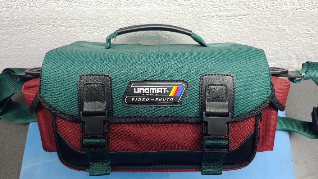 Unomat foto video tas in nieuwstaat nu voor 15 euro, Ophalen of Verzenden, Zo goed als nieuw, Schoudertas, Overige merken