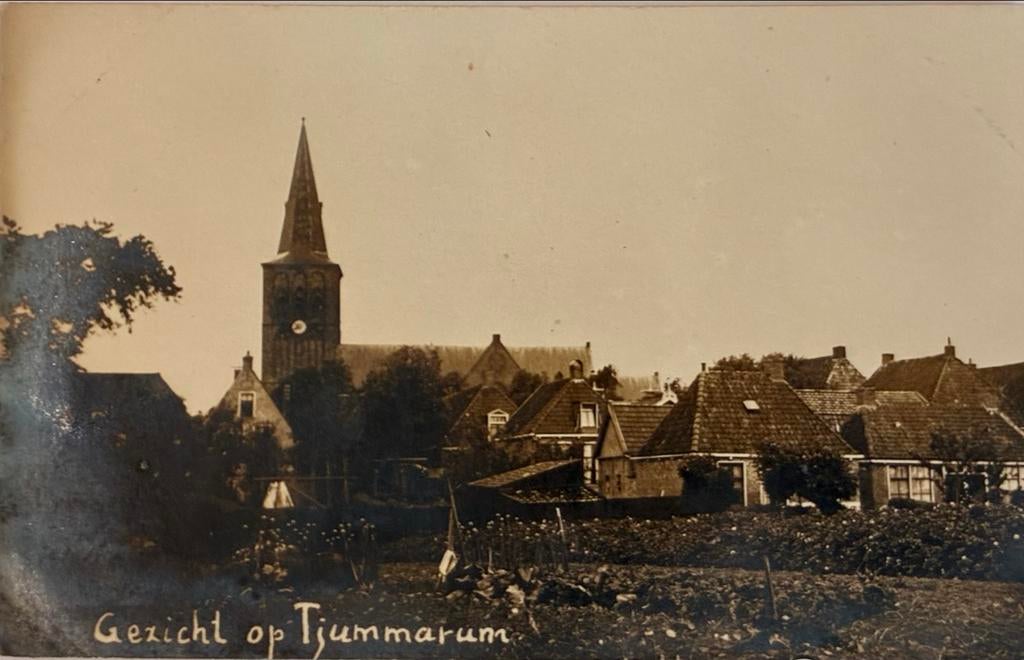Ansichtkaart Tzummarum - Gezicht op het dorp, Verzenden, Voor 1920, Ongelopen, Friesland