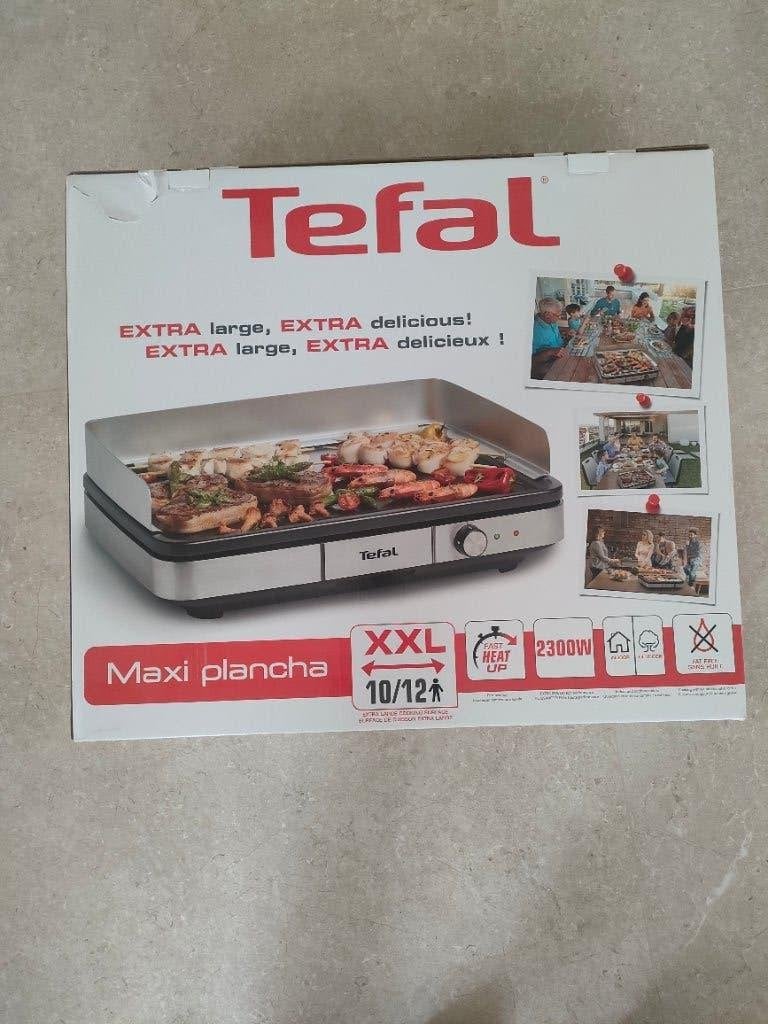 Tefal Maxi Plancha XXL Grill - Nauwelijks gebruikt, Ophalen of Verzenden, Zo goed als nieuw, Tafelgrill