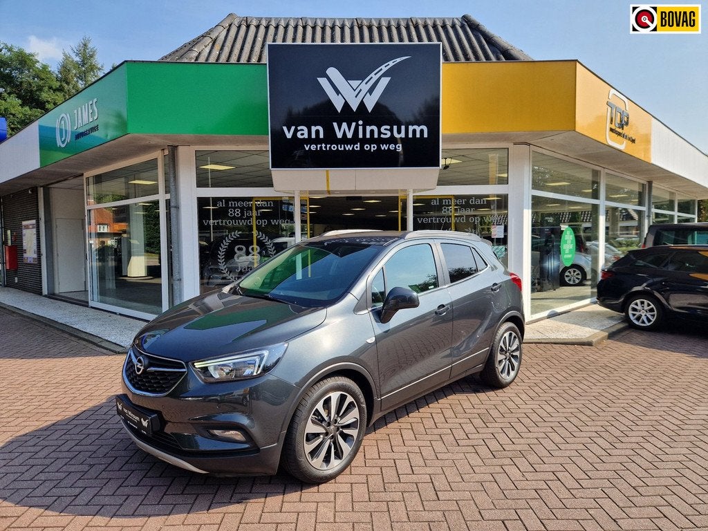 Opel Mokka X 1.4 Turbo Innovation | Leer | Navi | Camera | A, Automatische klimaatregeling, Gebruikt, Leder, Handgeschakeld