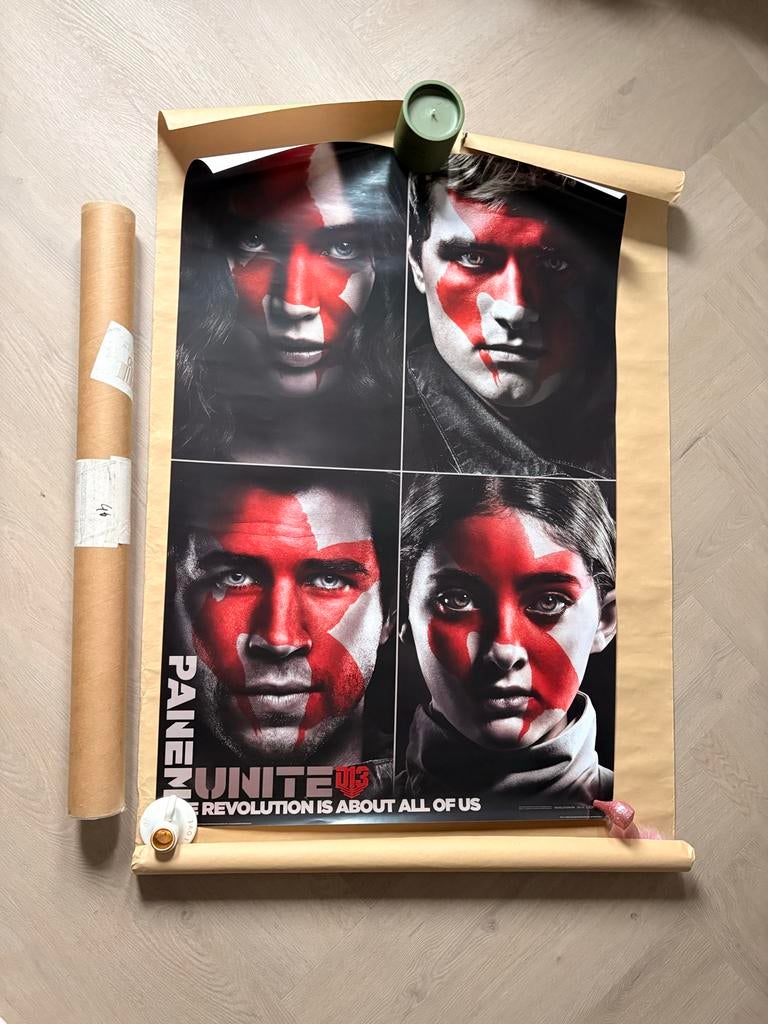 The Hunger Games: Mockingjay - Part 2 Filmposter, Rechthoekig Staand, Deurposter of groter, Ophalen of Verzenden, Zo goed als nieuw