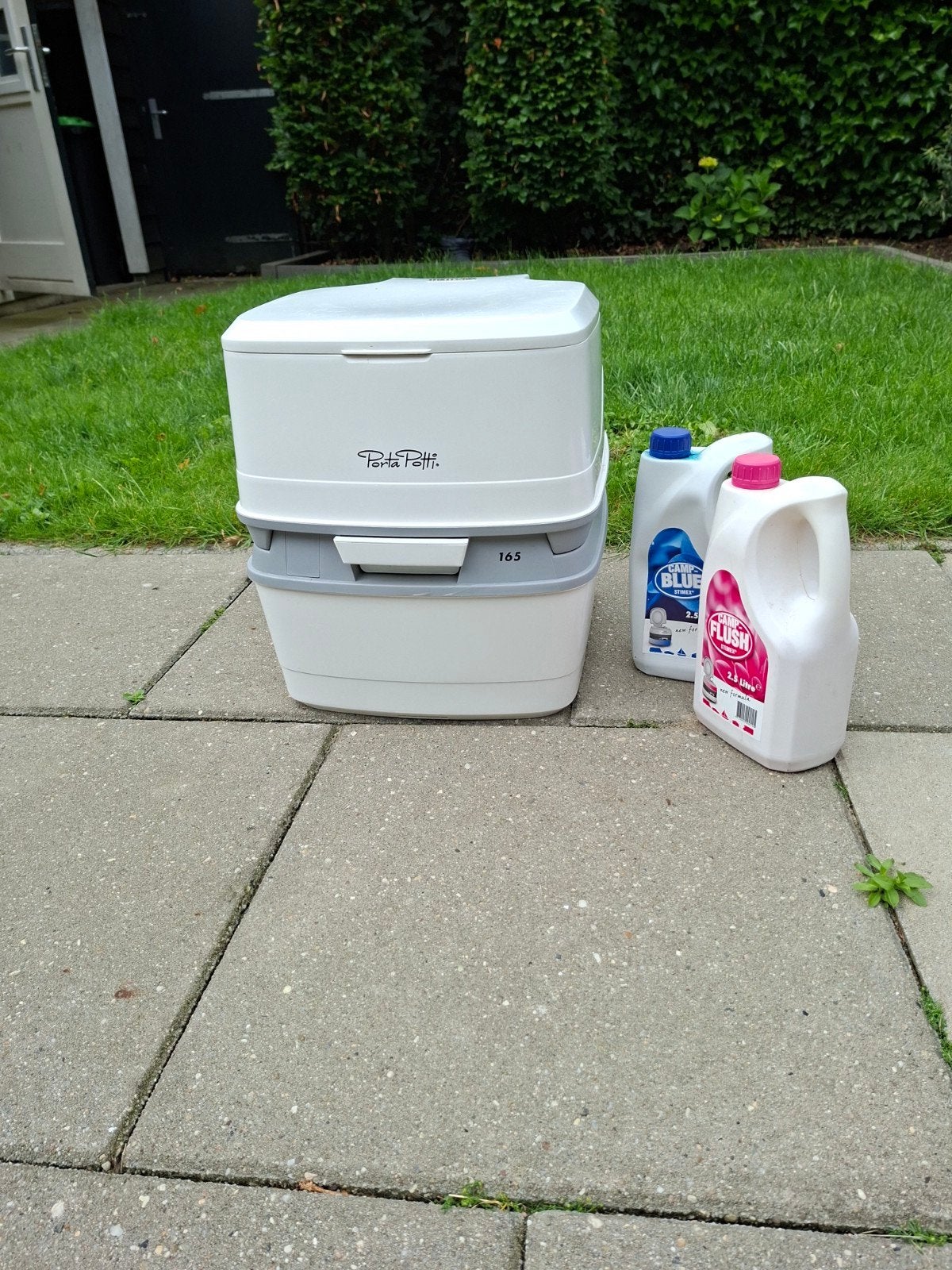 Thetford Porta Potti 165 draagbaar toilet, Ophalen of Verzenden, Gebruikt