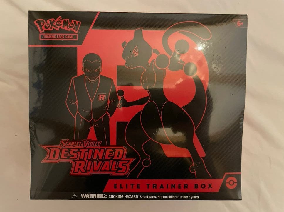 Pokémon Destined Rivals Elite Trainer Box sealed, Ophalen of Verzenden, Nieuw, Overige typen