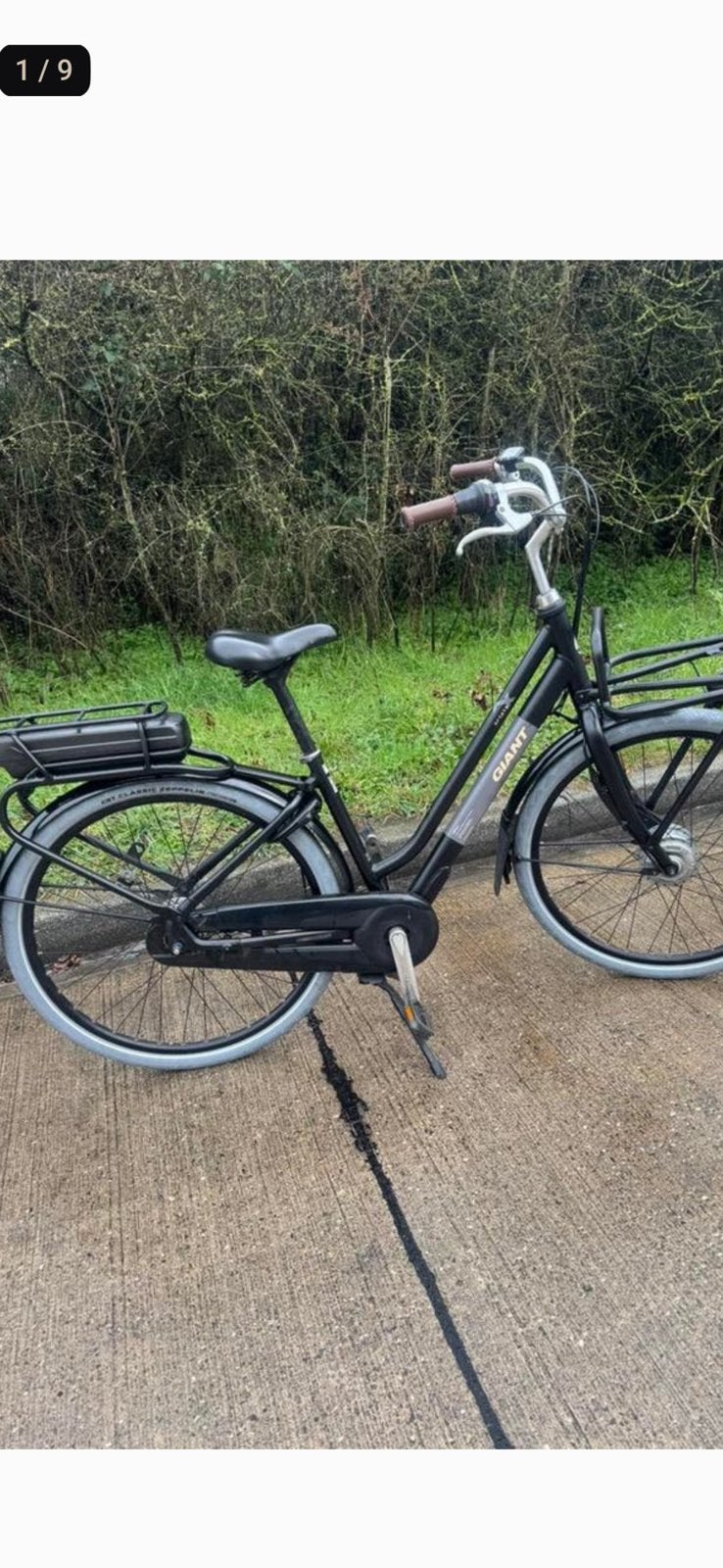 Elektrisch fiets giant triple x, Ophalen, Zo goed als nieuw