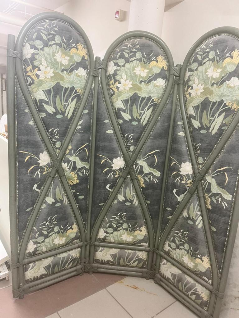 Prachtig Vintage Kamerscherm / Roomdivider (Bamboe), Ophalen, Gebruikt