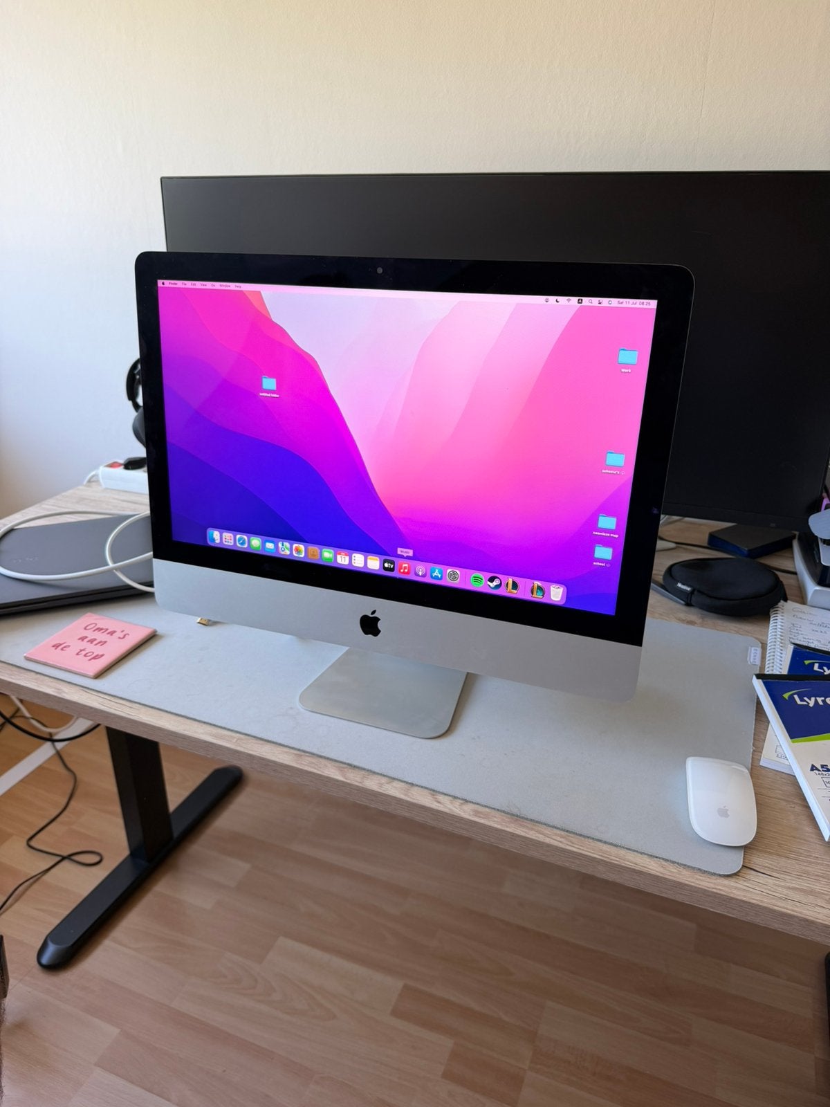IMAC 21,5 inch 1TB geheugen., Ophalen, 2 tot 3 Ghz, IMac, Zo goed als nieuw