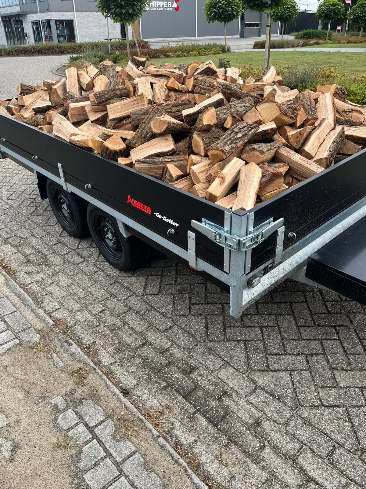 Eiken brandhout droog, Tuin en Terras, Minder dan 3 m³, Ophalen of Verzenden