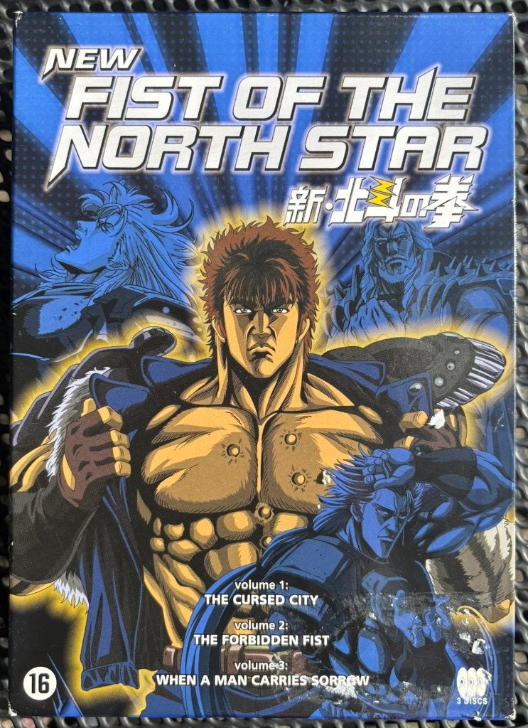 New Fist of the North Star - 3 DVD Box (NL), Cd's en Dvd's, Gebruikt, Vanaf 16 jaar, Animatie, Anime (Japans)