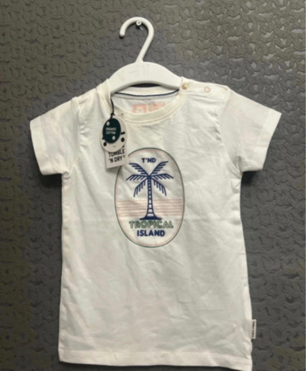 Nieuw Tumble 'N Dry T-shirt 'Tropical Island' (maat 92), Ophalen of Verzenden, Nieuw, Jongen of Meisje, Shirt of Longsleeve