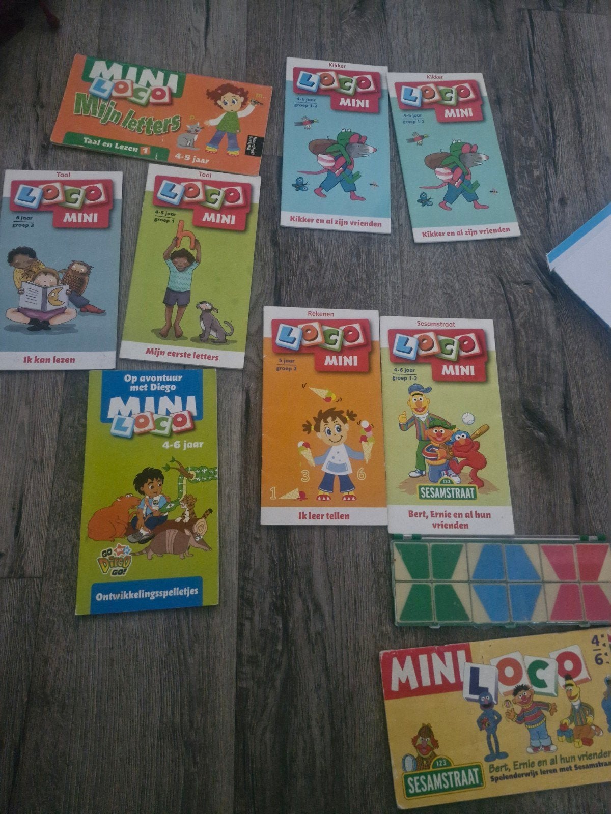 Mini Loco en Loco Mini educatieve spelletjes, Ophalen of Verzenden, Gebruikt, Taal en Lezen