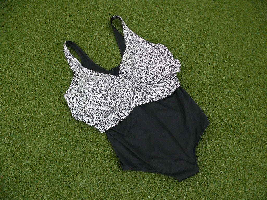 Nabaiji Decathlon badpak maat 48 / 50 cup E / F of G, Zwart, Nabaiji, Badpak, Ophalen of Verzenden
