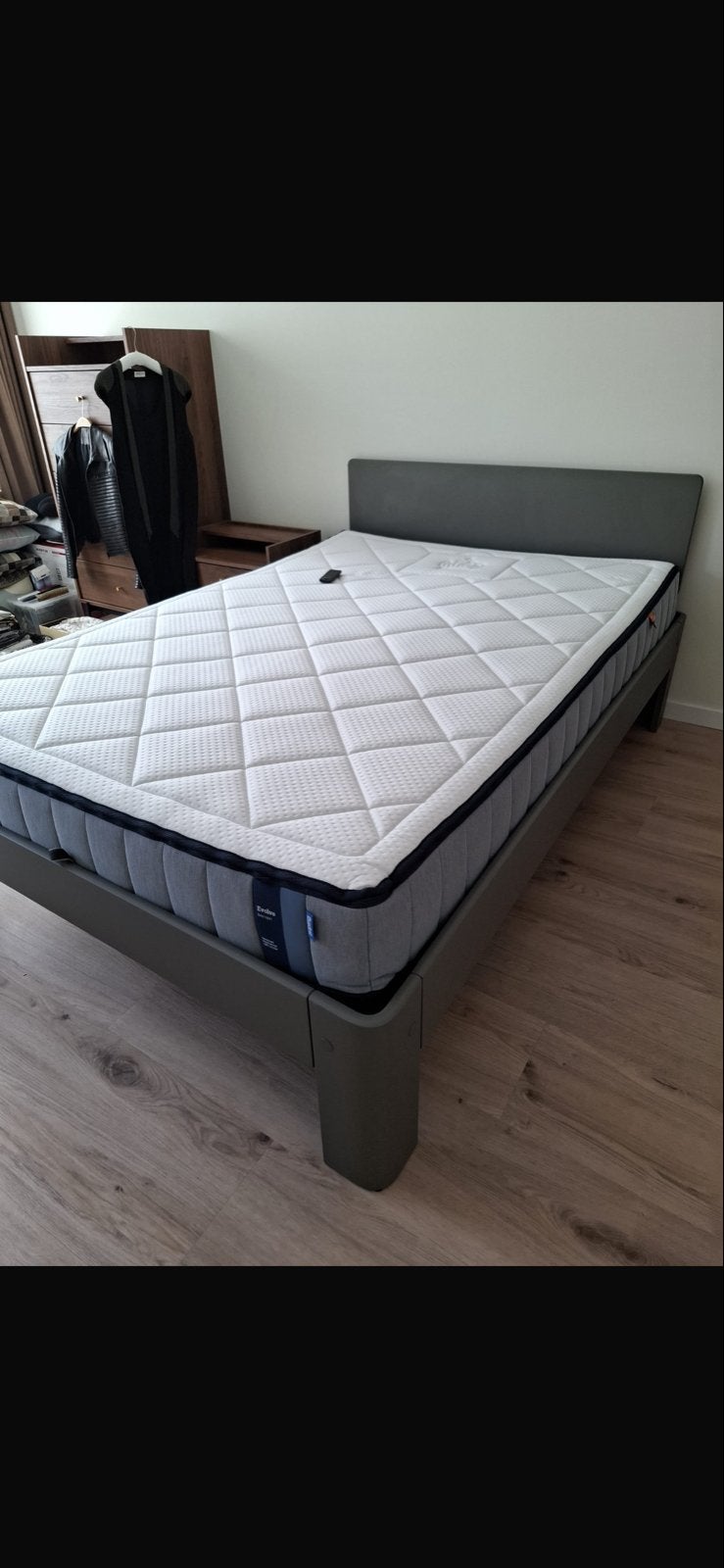 Auping Auronde bed met Evolve matras en verstelbare bodem, Ophalen, Verstelbaar, 140 cm, Zo goed als nieuw