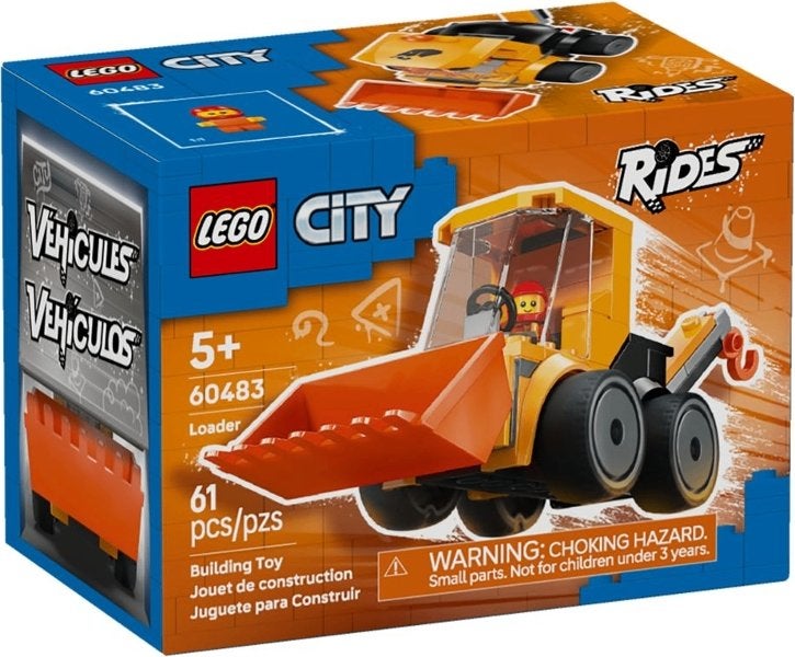 Lego City set 60483 Voertuigen – Bouwlader, City, Lego, Nieuw, Ophalen of Verzenden