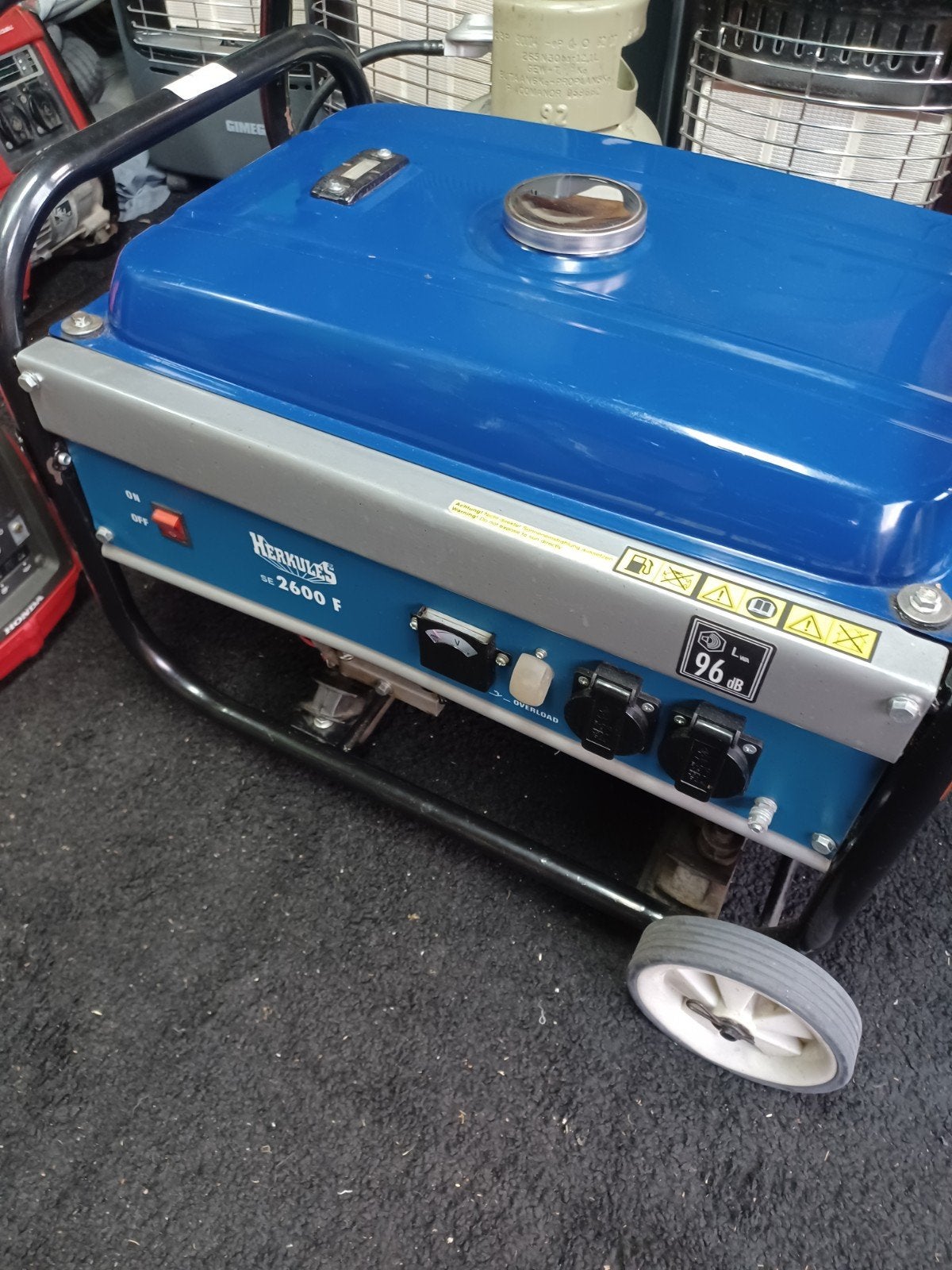 Herkules SE 2600 F Aggregaat met Honda motor, ook op gas, Ophalen, Gebruikt, Minder dan 5 kVA, Overige typen