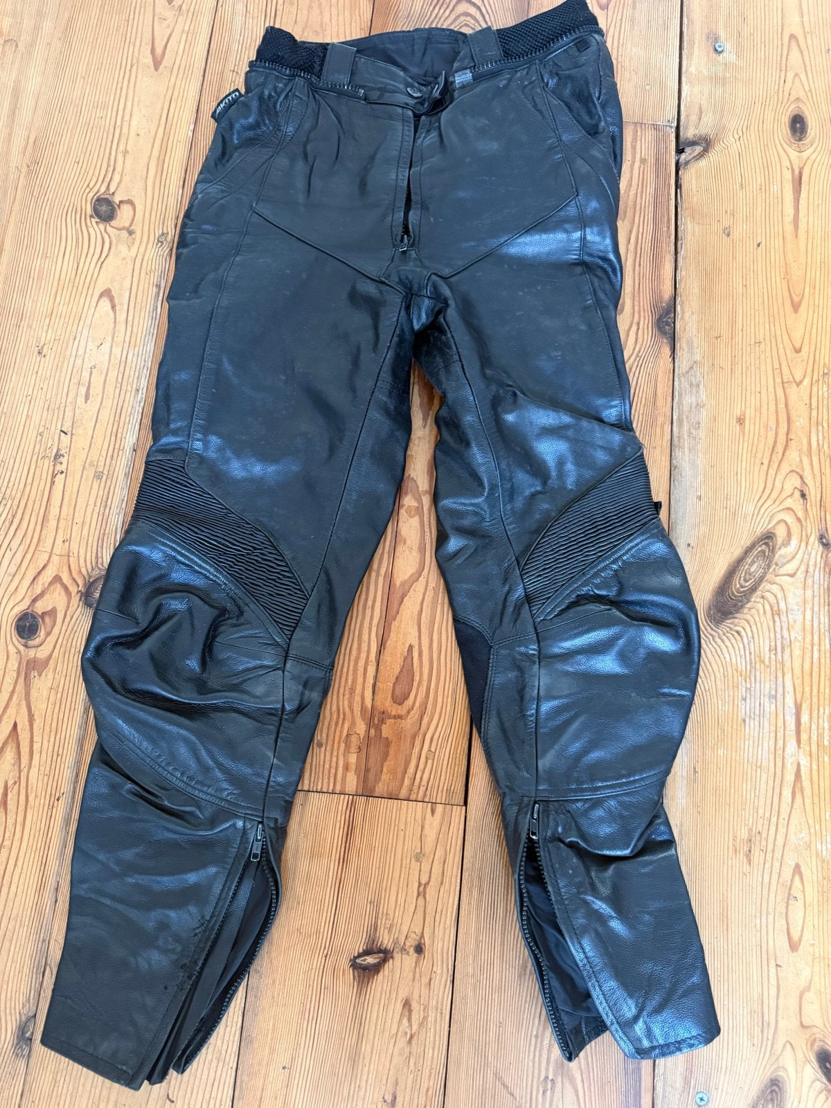 Lederen motorbroek, maat 38, Motoren, Ophalen of Verzenden, Tweedehands, Dames, Broek | leer
