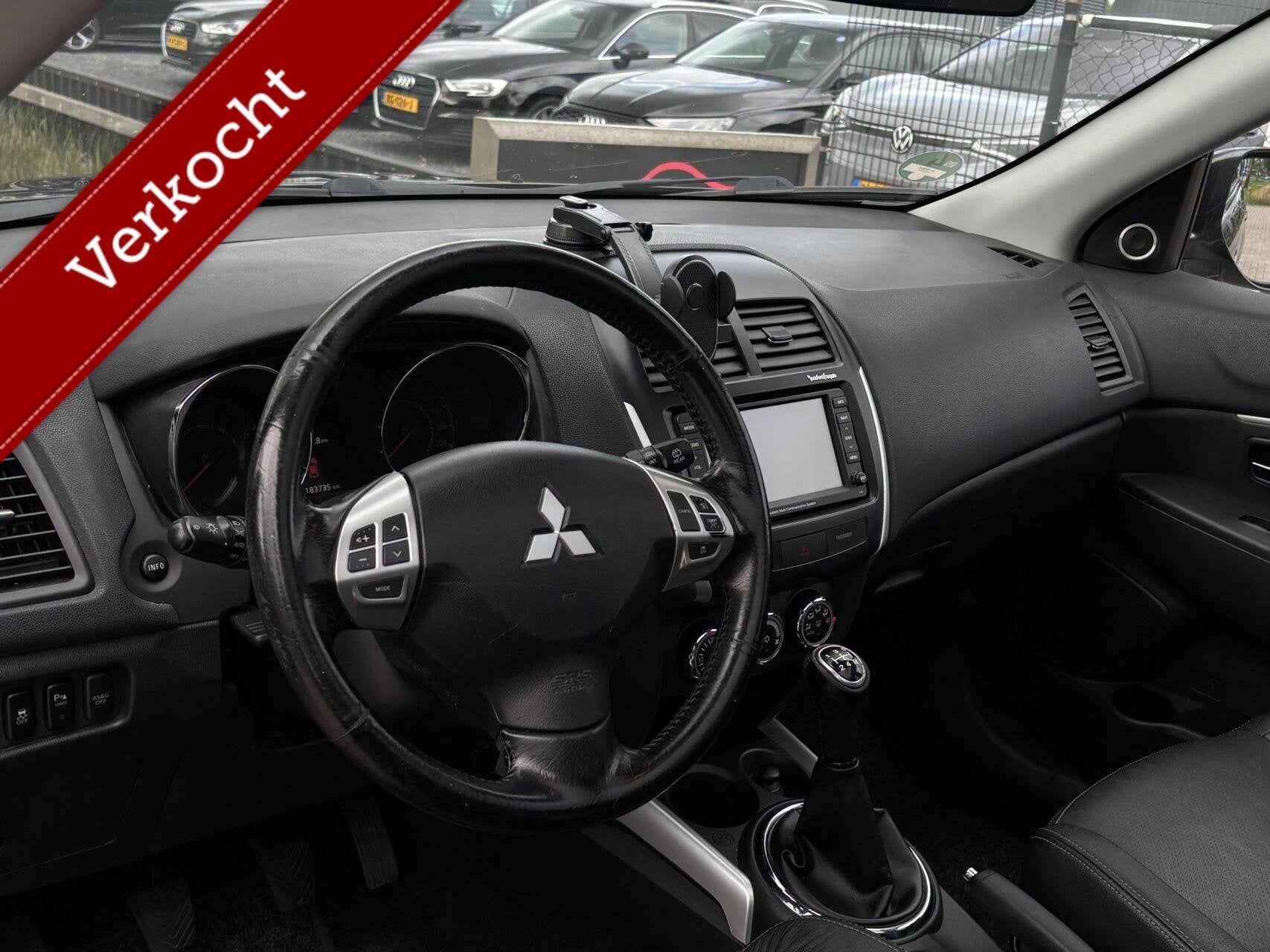 Mitsubishi ASX 1.6 Instyle ClearTec trekhaak cruise pdc, Auto's, Voorwielaandrijving, Euro 5, Gebruikt, 4 cilinders