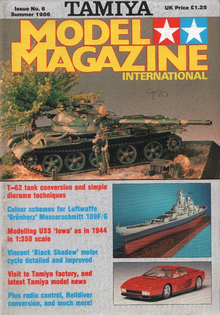 Tamiya Model Magazine International 6, Overige merken, Auto, Groter dan 1:32, Nieuw