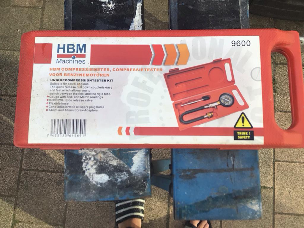 HBM Compressiemeter Benzine Motoren -  nieuw, Auto diversen, Autogereedschap, Ophalen, Nieuw