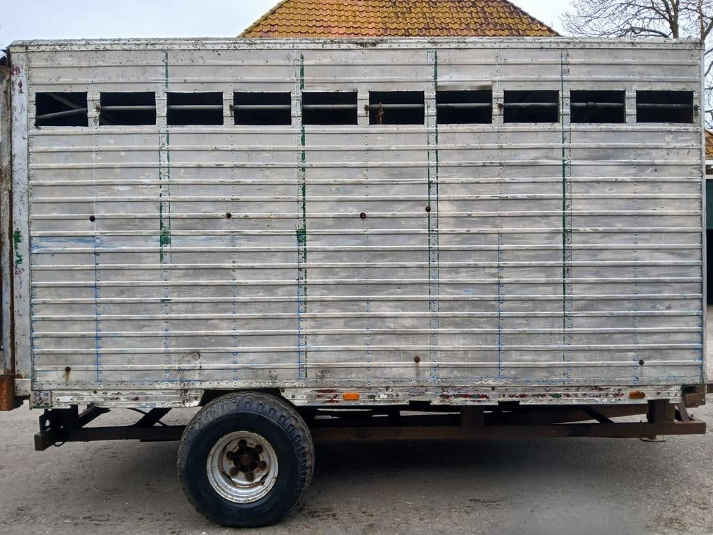 TE KOOP: VEEWAGEN MET KENTEKEN! En hydraulische klep, Zakelijke goederen, Ophalen of Verzenden