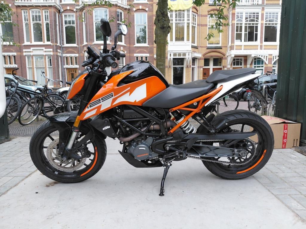 KTM 125 DUKE 2018 - Topstaat, recent onderhoud!, Occasion, Particulier, 11 kW of minder, ABS