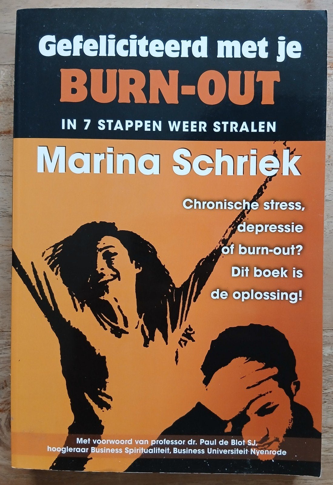 Marina Schriek, Gefeliciteerd met je burn-out!, Ophalen of Verzenden, Gelezen, Overige onderwerpen