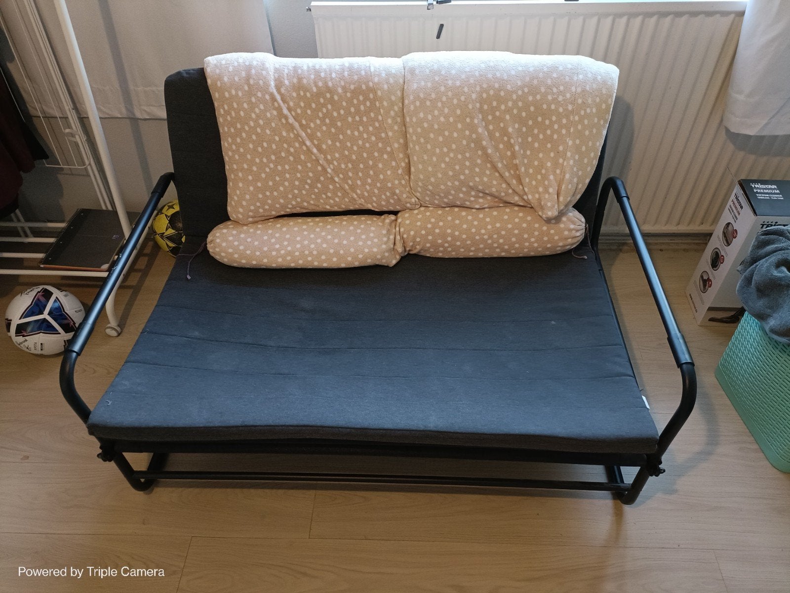 IKEA bed couch, Ophalen, Tweepersoons, 140 cm