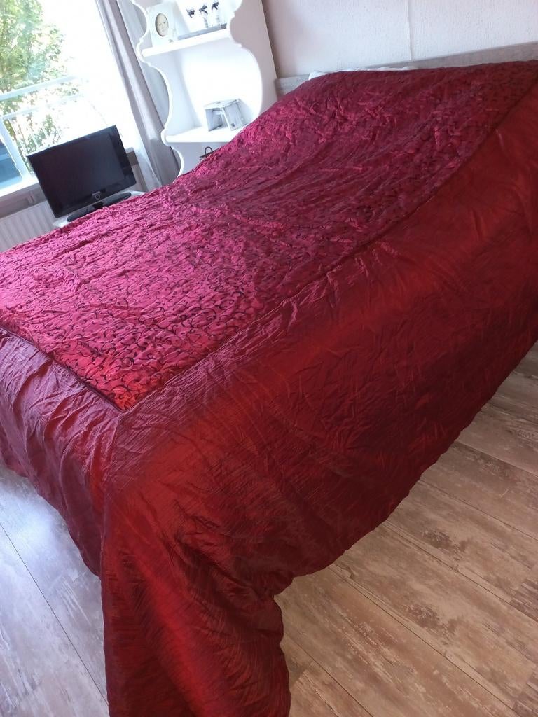 essenza sprei nieuw bordeaux rood, Ophalen of Verzenden, Nieuw, Tweepersoons, Overige typen