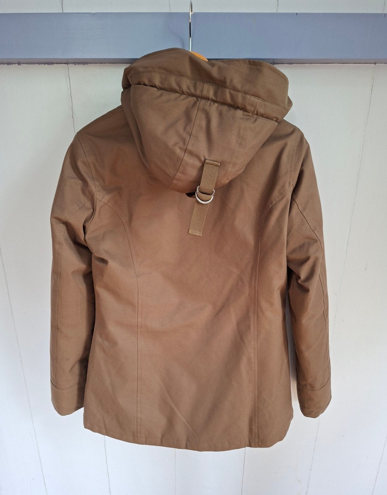 Khakikleurige "Airforce" dames parka jas. Mt.S., Overige kleuren, Airforce, Ophalen of Verzenden, Zo goed als nieuw