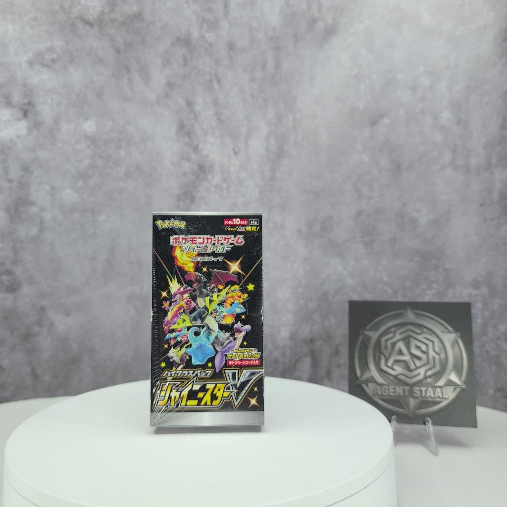 Pokémon Shiny Star V S4a Sealed Box Japan First Print #069, Ophalen of Verzenden, Nieuw, Boosterbox, Foil