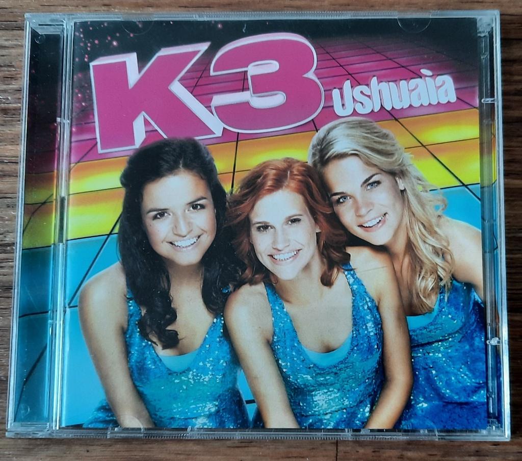 K3 - Ushuaia dubbel CD, Cd's en Dvd's, Cd's | Kinderen en Jeugd, Ophalen of Verzenden, Zo goed als nieuw, Muziek, 6 tot 9 jaar