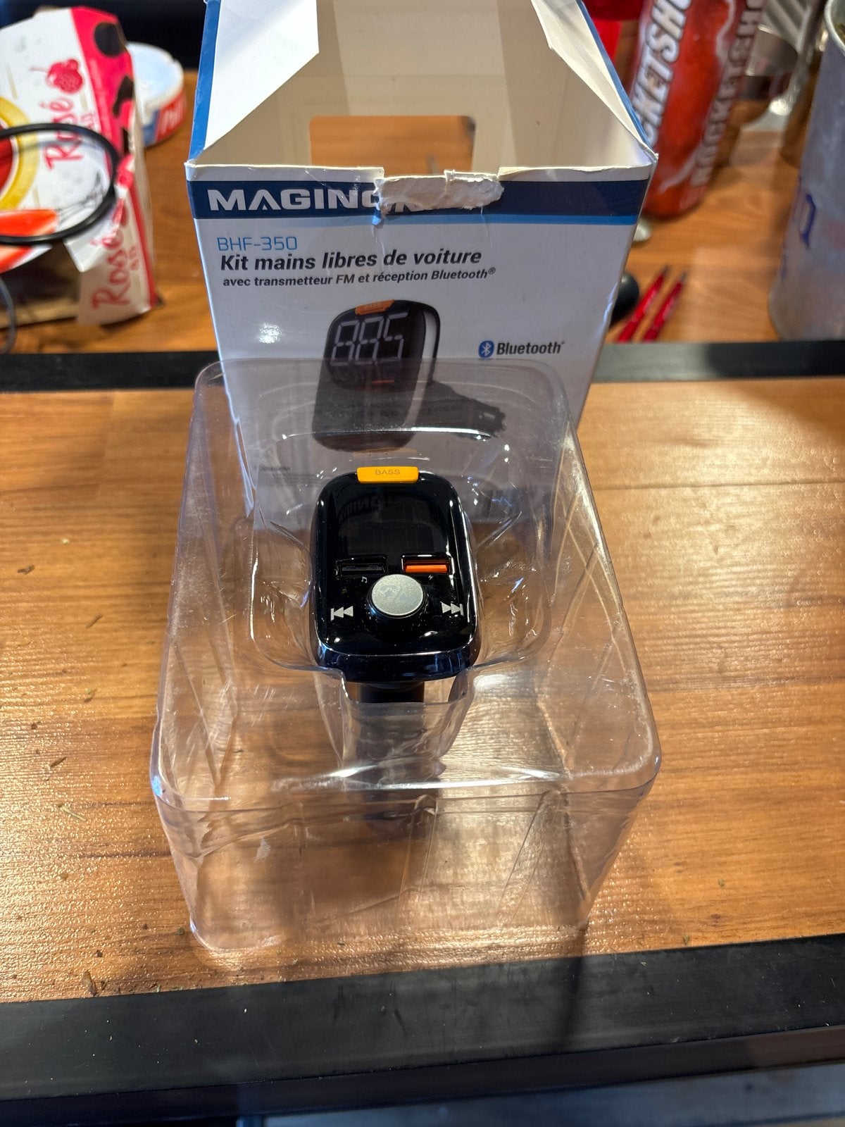 Zo goed als nieuwe Bluetooth kit voor in de auto, Auto diversen, Ophalen, Zo goed als nieuw