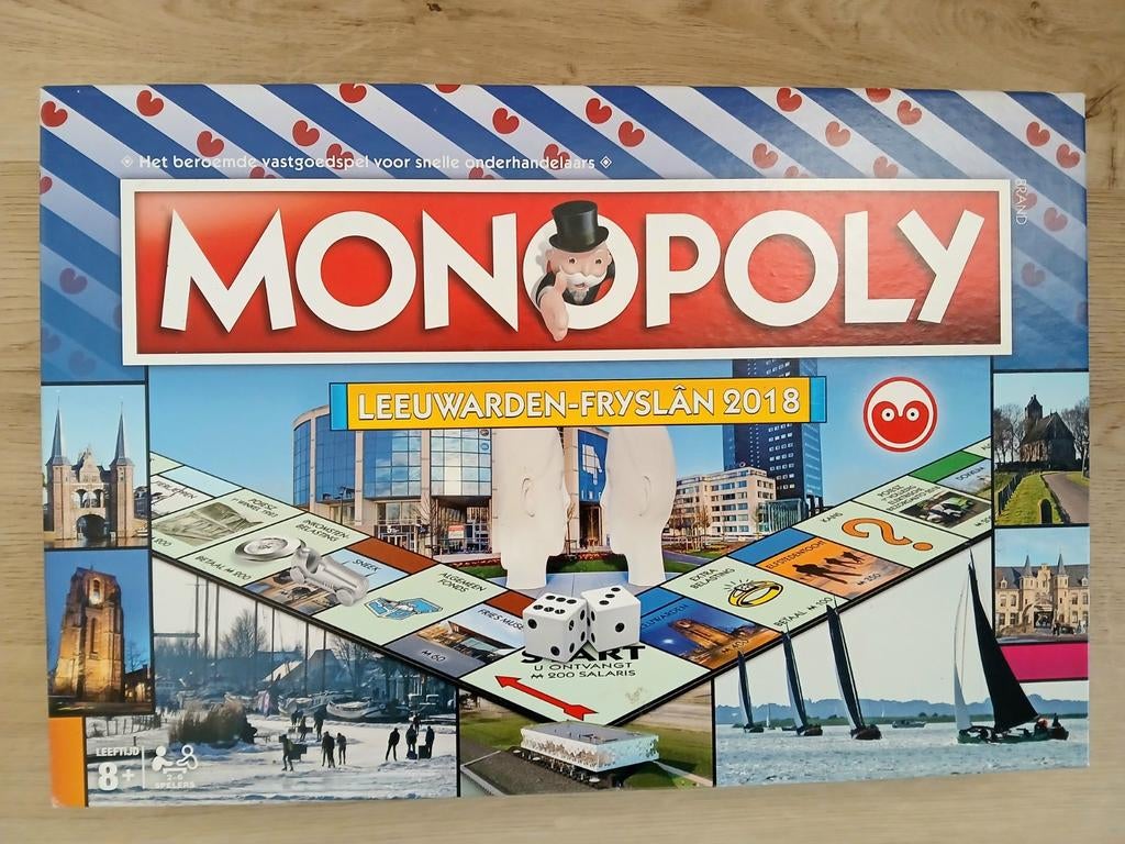Monopoly Leeuwarden-Fryslân, Ophalen of Verzenden, Nieuw